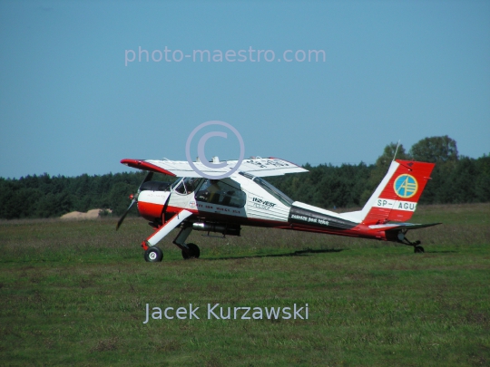 Aviation,Poland,small plane,start,landing