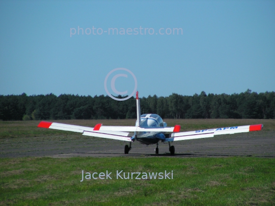 Aviation,Poland,small plane,start,landing