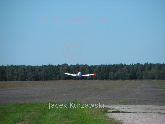 Aviation,Poland,small plane,start,landing