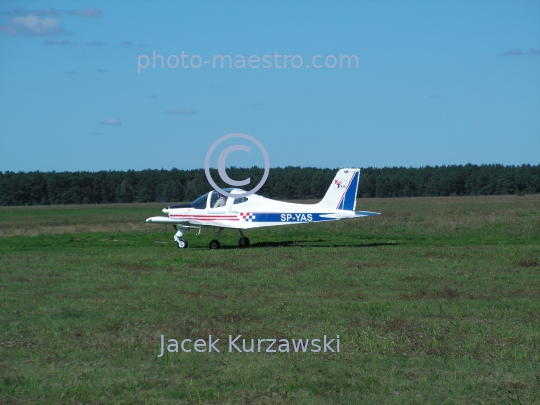 Aviation,Poland,small plane,start,landing