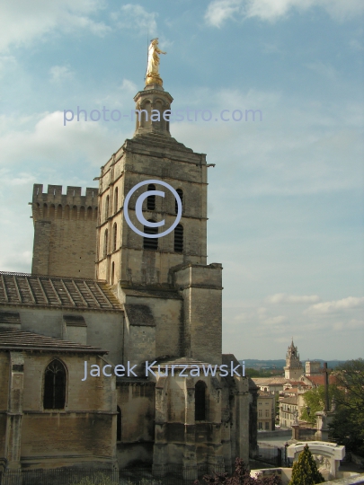 France-Avignon-Rhone-panormaical view,history,monuments,cite,Palce of Popes