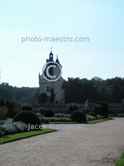 France,Chenonceaux,chateau,castle,architecture,garden