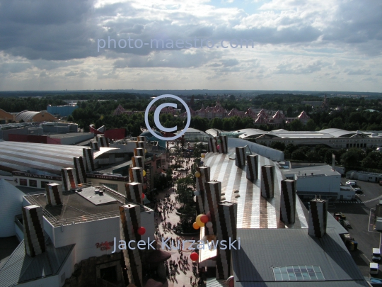 France-Marne La Valee-Disnayland Paris,panoramical view,aerophotography