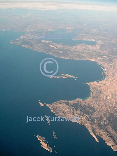 France,Marseille,Gulf of Lion,Alpes,winter,mountains snow-covered Alpes,aerial image,Provence