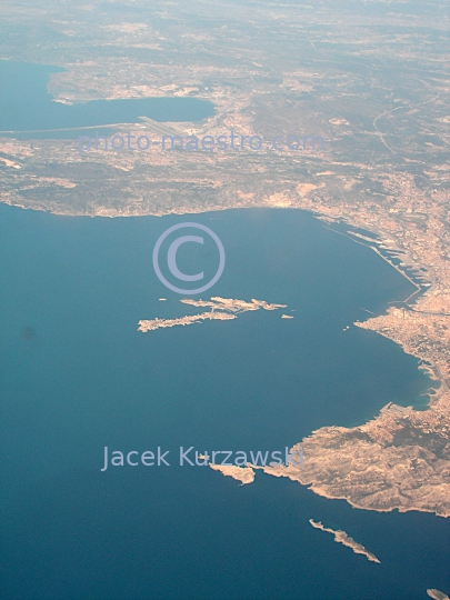 France,Marseille,Gulf of Lion,Alpes,winter,mountains snow-covered Alpes,aerial image,Provence