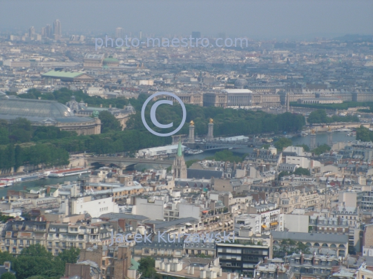 France-Paris-capital city of France-architecture-panoramical view