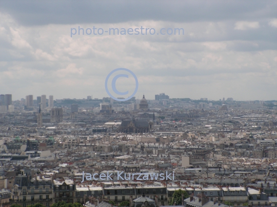 France-Paris-capital city of France-architecture-panoramical view