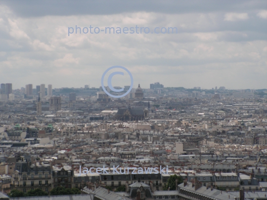 France-Paris-capital city of France-architecture-panoramical view