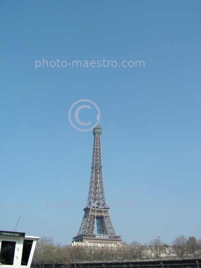 France-Paris-capital city of France-architecture-panoramical view-Eiffel Tower