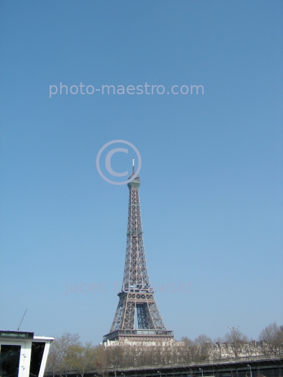 France-Paris-capital city of France-architecture-panoramical view-Eiffel Tower