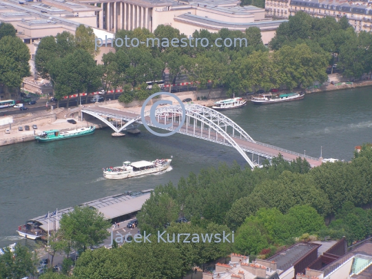 France-Paris-capital city of France-architecture-panoramical view-Seine