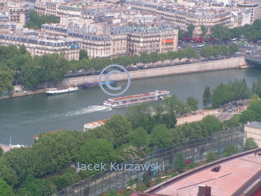 France-Paris-capital city of France-architecture-panoramical view-Seine