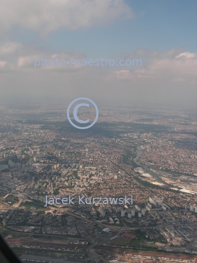 France-Paris-Ile de France-panoramical view-aerial view-aerophotography