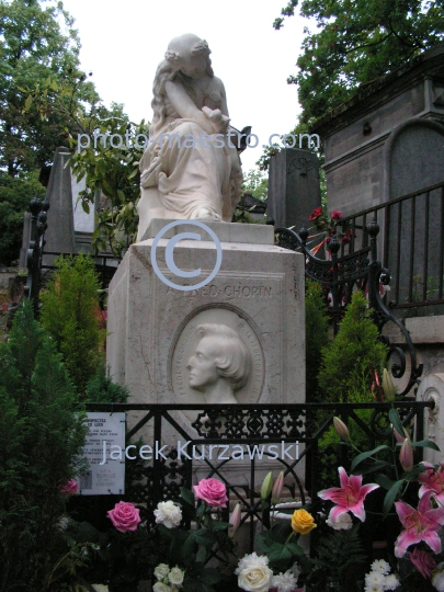 France-Paris-Pere Lachaise-Chopin