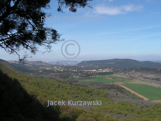 France-Provence-Saint Marie de la Baume-panoramical view