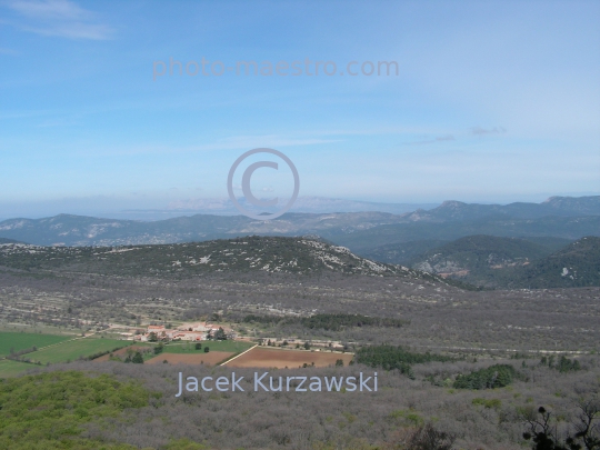 France-Provence-Saint Marie de la Baume-panoramical view