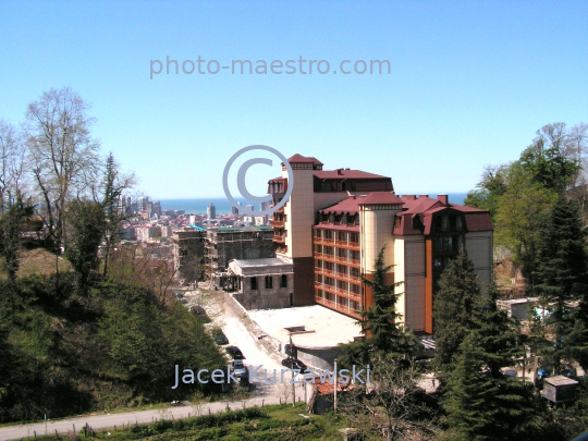 Georgia,Batumi,Batumi area,hills,architecture,buildings ,architecture,panoramical view,Black Sea,aerial image,mountains