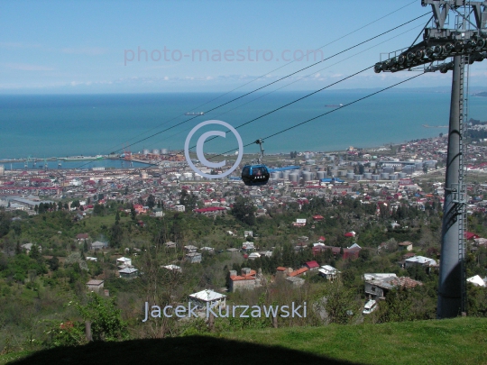 Georgia,Batumi,city center,architecture,buildings ,architecture,panoramical view,Black Sea,aerial image,mountains,fenicular