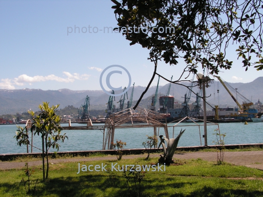 Georgia,Batumi,city center,architecture,buildings ,architecture,panoramical view,boulvard,harbour,port,Black Sea