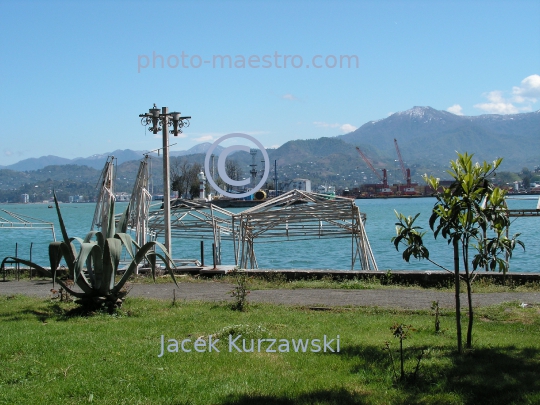 Georgia,Batumi,city center,architecture,buildings ,architecture,panoramical view,boulvard,harbour,port,Black Sea