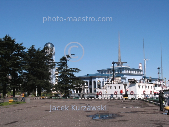 Georgia,Batumi,city center,architecture,buildings ,architecture,panoramical view,boulvard,harbour,port,Black Sea,ships,vessels