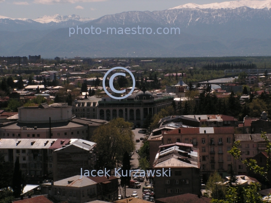 Georgia,Kutaisi,Imeretia Region,architecture,history,culture,comuniaction,city center,panoramical view,mountains,roofs,traditional houses