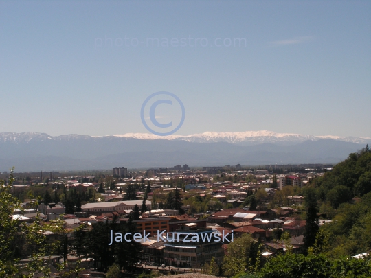 Georgia,Kutaisi,Imeretia Region,architecture,history,culture,comuniaction,city center,panoramical view,mountains,roofs,traditional houses