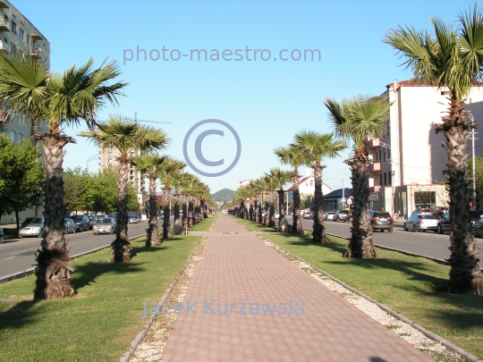 Georgia,Kutaisi,Imeretia Region,architecture,roads,comuniaction,city center,palms