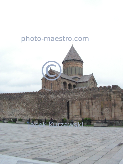 Georgia,Mccheta,Mccheta-Mtianetia Region,architecture,monouments,buildings,Cathedral,Sveti Tskhoveli