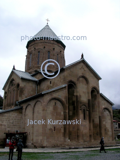 Georgia,Mccheta,Mccheta-Mtianetia Region,architecture,monouments,buildings,panoramical view,panoramical image,details,Monastery