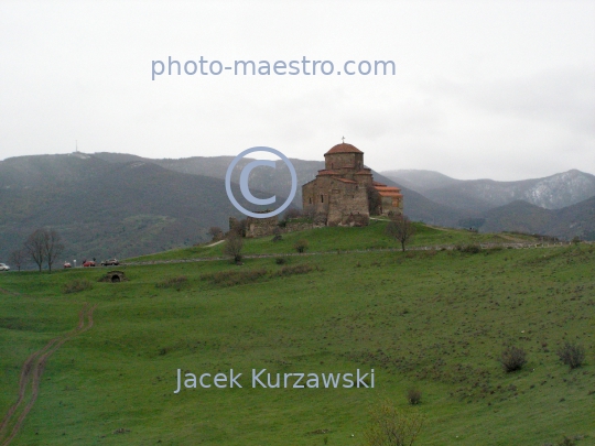 Georgia,Mccheta,Mccheta-Mtianetia Region,architecture,monouments,buildings,panoramical view,panoramical image,Jvari Monastery,history