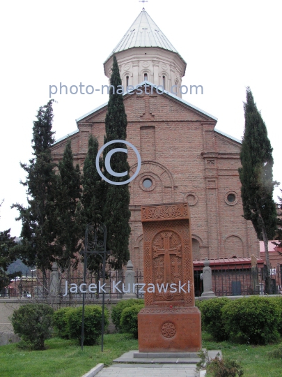 Georgia,Tbilisi,Old Town,Armenian Cathedral,buildings,history