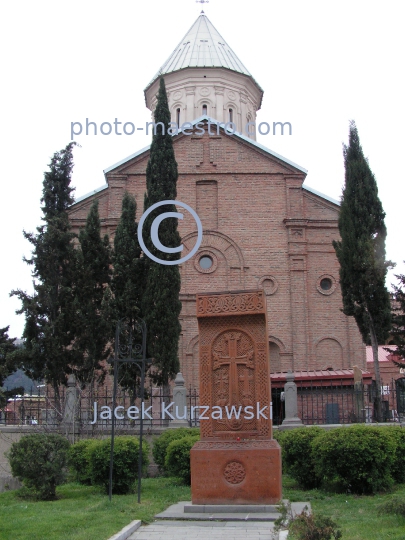 Georgia,Tbilisi,Old Town,Armenian Cathedral,buildings,history