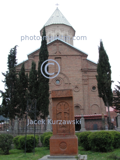 Georgia,Tbilisi,Old Town,Armenian Cathedral,buildings,history