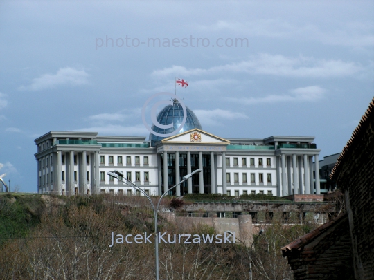 Georgia,Tibilisi,capital city of Georgia,city center,architecture,buildings,Old Town,panoramical image,Ceremonial Palace of Georgia