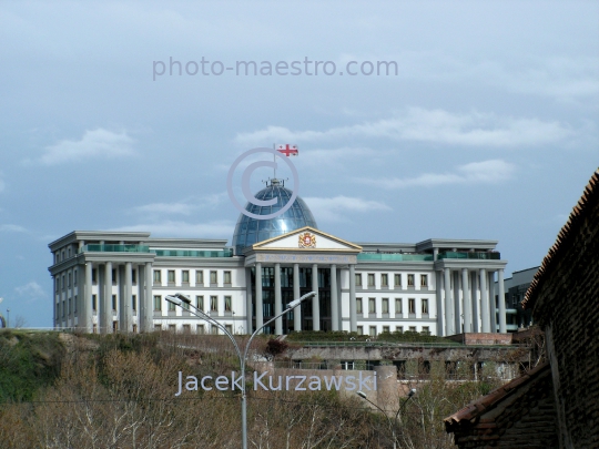 Georgia,Tibilisi,capital city of Georgia,city center,architecture,buildings,Old Town,panoramical image,Ceremonial Palace of Georgia