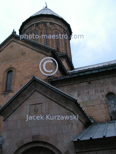 Georgia,Tibilisi,capital city of Georgia,city center,architecture,buildings,Old Town,panoramical image,Monastery,temple