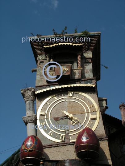 Georgia,Tibilisi,capital city of Georgia,city center,architecture,buildings,Old Town,panoramical image,Rezo Gabriadze,clock tower