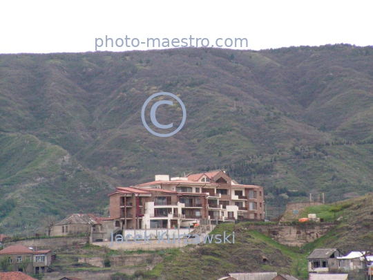 Georgia,Tibilisi,capital city of Georgia,city center,architecture,buildings,Old Town,panoramical image,traditional buildings,construction