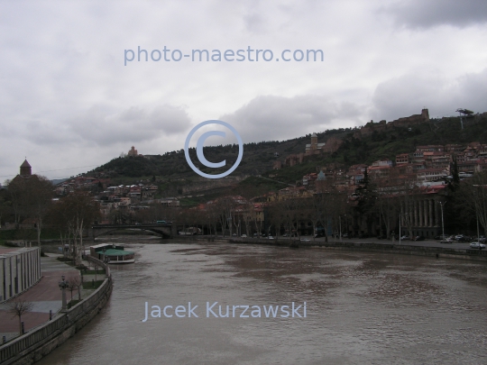 Georgia,Tibilisi,city center,Old Town,architecture,buildings.Kura,river,buildings,history,panoramical view