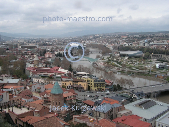 Georgia,Tibilisi,city center,Old Town,architecture,buildings,modern architecture,history,Kura,panoramical view