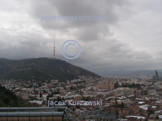 Georgia,Tibilisi,city center,Old Town,architecture,buildings,traditional buildings,history,panoramical view