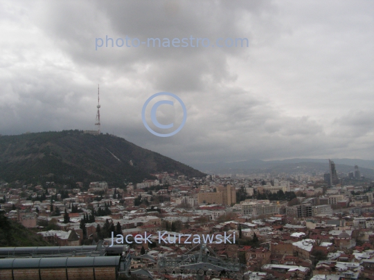 Georgia,Tibilisi,city center,Old Town,architecture,buildings,traditional buildings,history,panoramical view