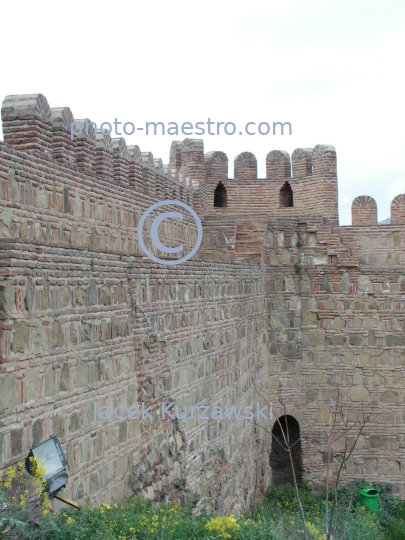 Georgia,Tibilisi,city center,Old Town,architecture,buildings,traditional buildings,history,panoramical view,Fortress