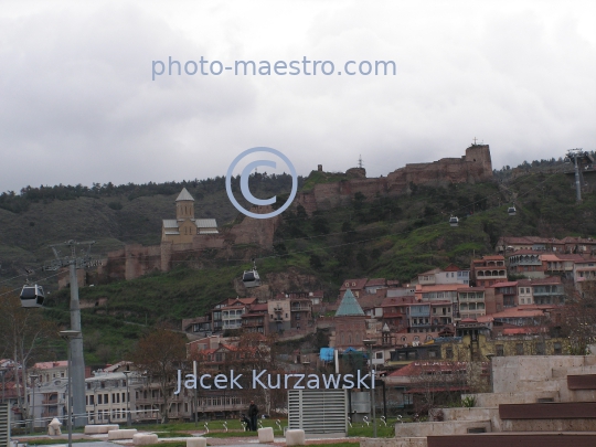 Georgia,Tibilisi,city center,Old Town,architecture,traditional architecture,history,panoramical view