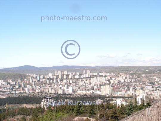 Georgia,Tibilisi,modern architecture,buildings,hills,panoramical view