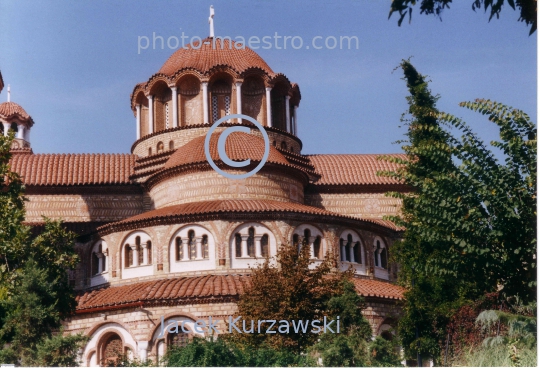 Greece,Thessaloniki,Makedonia,Orthodox temple,medieval architecture,history