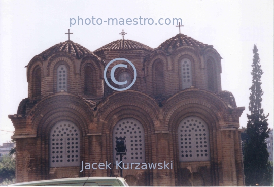 Greece,Thessaloniki,Makedonia,Orthodox temple,medieval architecture,history