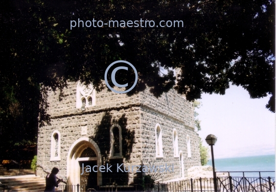 Israel,Galilee,The Sea of Galilee,Lake Tiberias,church of Peter's Primacy