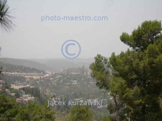 Israel,Jerusalem,view from Herzl Hill